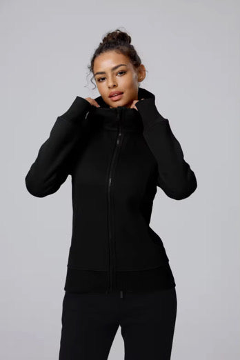 Cnitted Scuba Hoodie